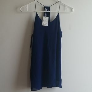 Naked Zebra Racerback tank